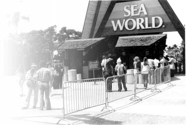 Barricades At Sea World - Buy Metal Barricades