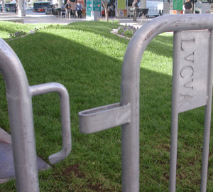 Interlocking steel barriers