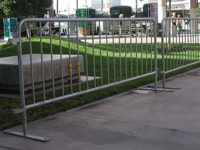 Metal Crowd Control Barricades
