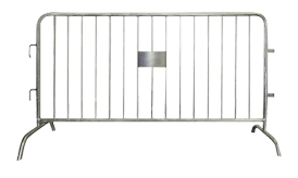 Blockader Standard Crowd Control Barriers - Lightweight Economy Steel Barricades