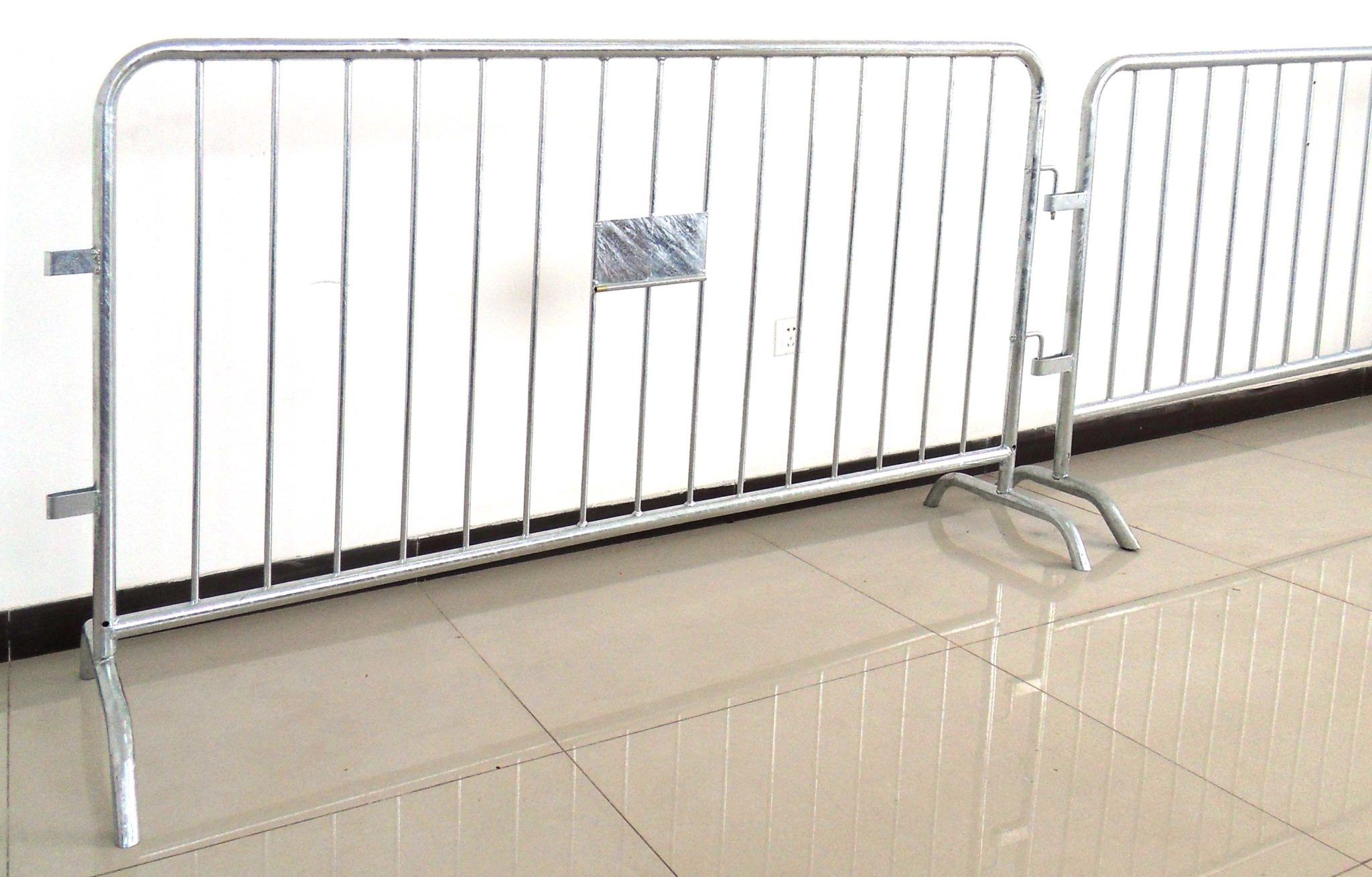 Metal barrier Metal crowd control barrier