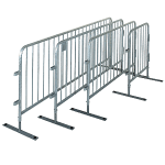 steel barriers
