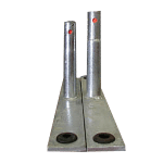Removable Bases For Steel Barriers