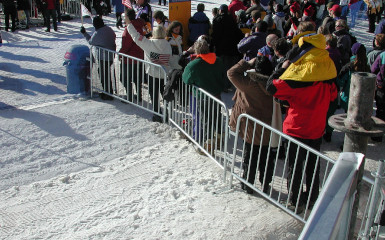 Keeping Skiers Away From Restricted Areas Using Steel Barriers And Proper Signage