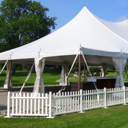 tent event fencing
