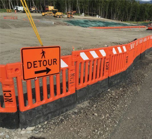 ADA Construction Barricades