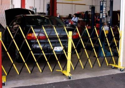 Barrier gates for automotive industry
