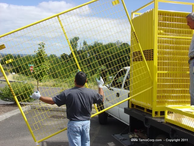 Setting Up Welded Wire Panels