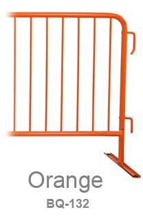 Orange Painted Barrier