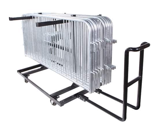 Steel Barricade Push And Pull Carts