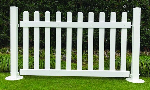 Temporary Picket Fence Panels